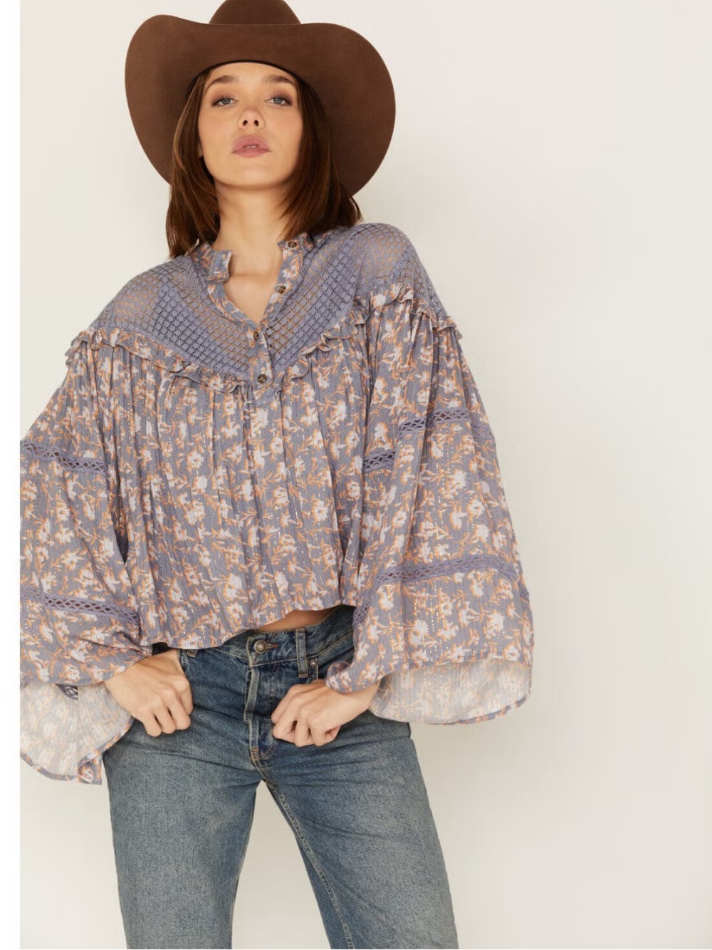 NWT- Jen’s Pirate Booty Wildflower Justice Top